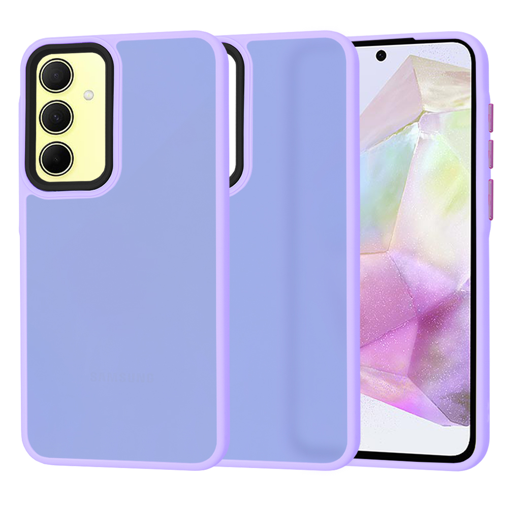 Techsuit - HaloFrost Series - Samsung Galaxy A35 5G - Light Purple