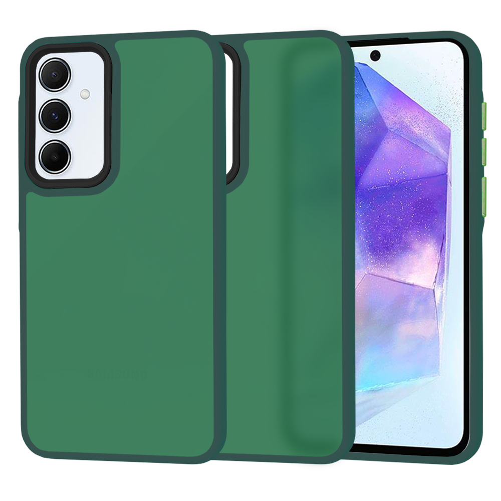 Techsuit - HaloFrost Series - Samsung Galaxy A55 5G - Midnight Green