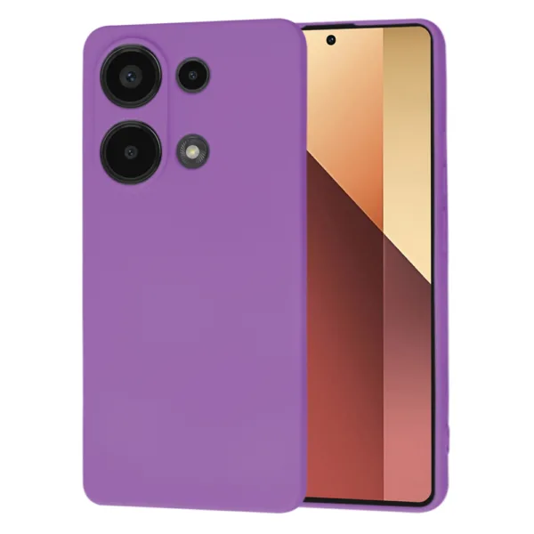 Techsuit - SoftFlex - Xiaomi Redmi Note 13 Pro 4G / Poco M6 Pro 4G - Purple