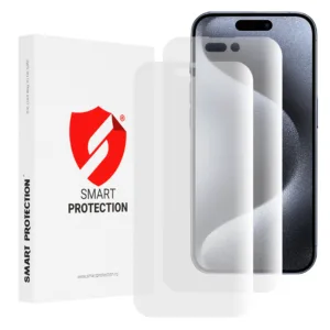 Smart Protection - Premium Classic (2 pack) - iPhone 15 Pro - Clear