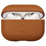 Uniq Terra Genuine Leather case for AirPods Pro 2 - brown