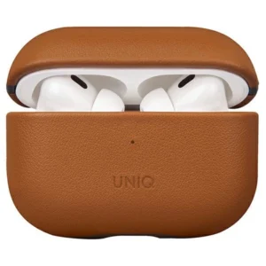 Uniq Terra Genuine Leather case for AirPods Pro 2 - brown