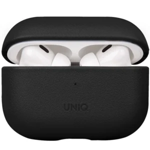 Uniq Terra Genuine Leather case for AirPods Pro 2 - black