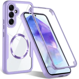 Techsuit - ColorVerse 360 MagSafe Series + Screen Protector - Samsung Galaxy S23 FE - Purple