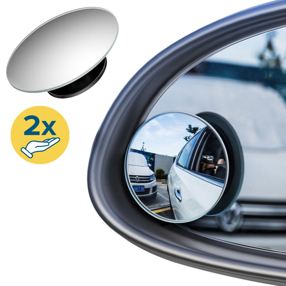 Techsuit - Blind Spot Car Mirror (2 pack) - Fullview