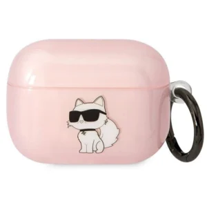 Karl Lagerfeld KLAPHNCHTCP Airpods Pro cover pink/pink Ikonik Choupette