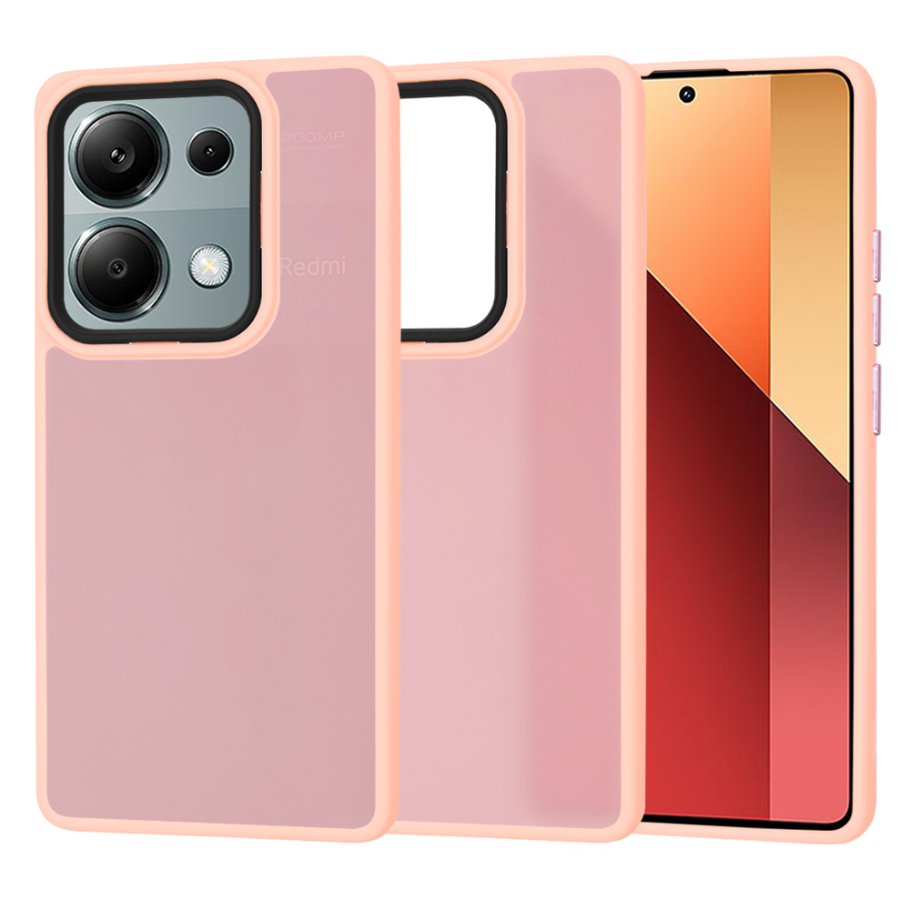 Techsuit - HaloFrost Series - Xiaomi Redmi Note 13 Pro 4G / Poco M6 Pro 4G - Pink