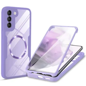 Techsuit - ColorVerse 360 MagSafe Series + Screen Protector - Samsung Galaxy S23 - Purple