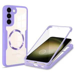 Techsuit - ColorVerse 360 MagSafe Series + Screen Protector - Samsung Galaxy S23 Plus - Purple