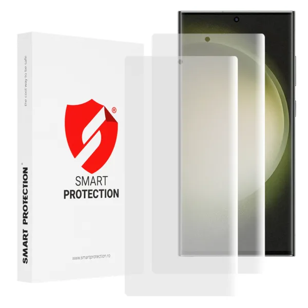 Smart Protection - Premium Classic (2 pack) - Samsung Galaxy S23 Ultra - Clear