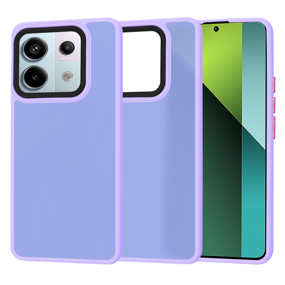 Techsuit - HaloFrost Series - Xiaomi Redmi Note 13 Pro 5G / Poco X6 - Light Purple