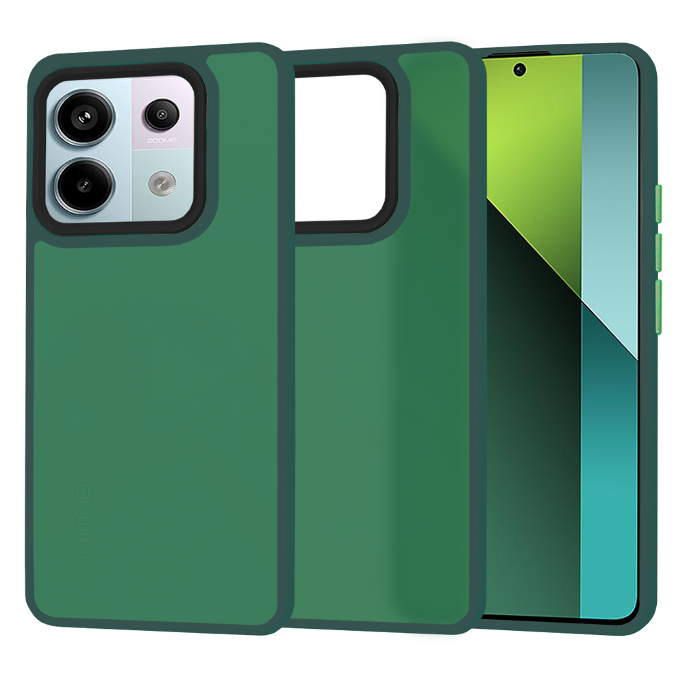 Techsuit - HaloFrost Series - Xiaomi Redmi Note 13 Pro 5G / Poco X6 - Midnight Green