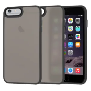 Techsuit - HaloFrost Series - iPhone 6 Plus/ iPhone 6s Plus / iPhone 7 Plus / iPhone 8 Plus - Black