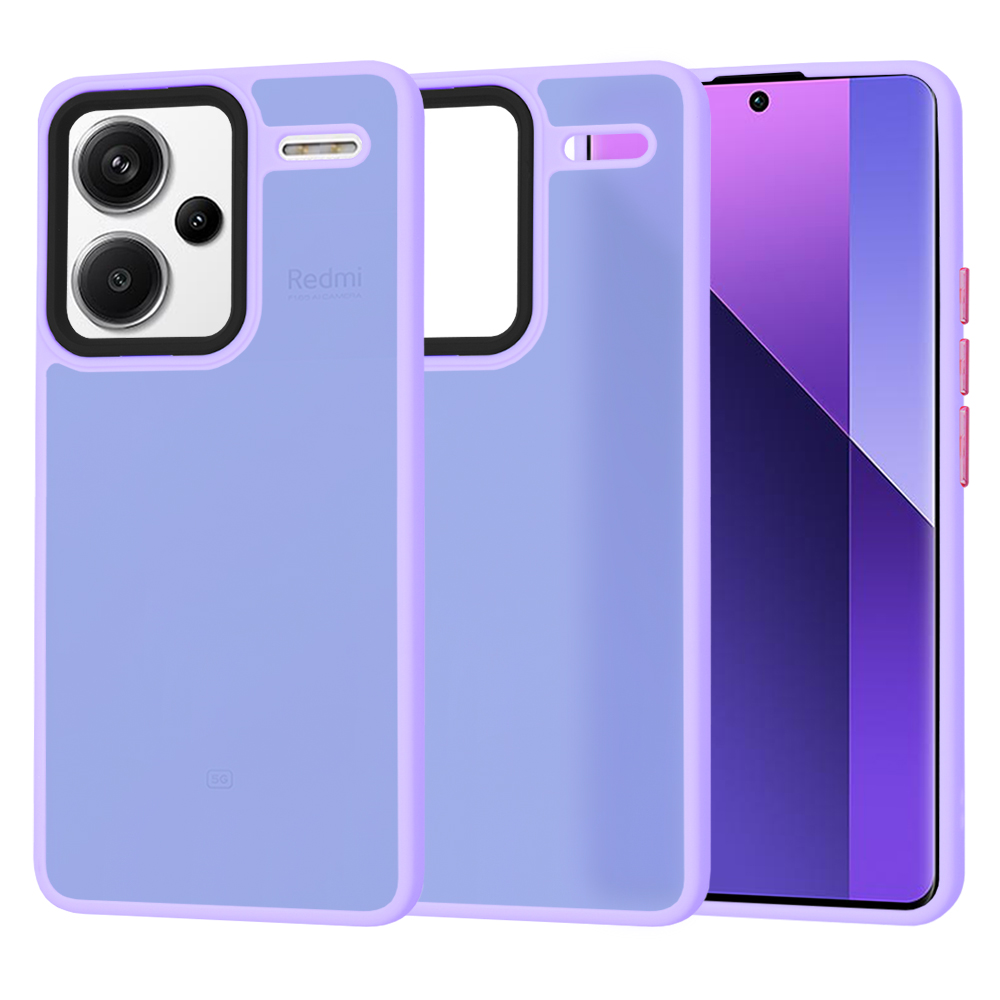 Techsuit - HaloFrost Series - Xiaomi Redmi Note 13 Pro+ 5G - Light Purple