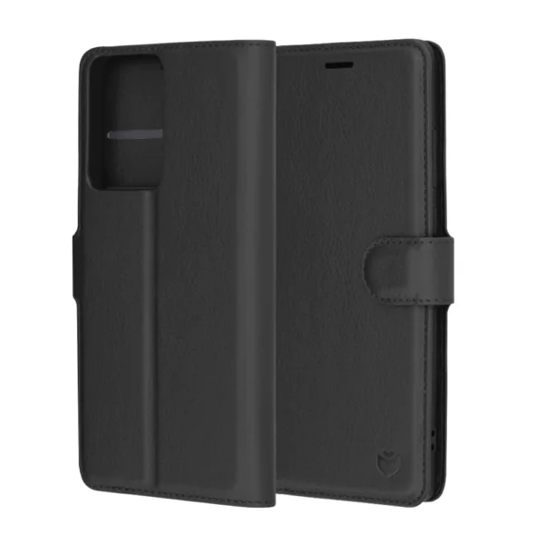 Techsuit - Leather Folio - Motorola Moto G85 - Black