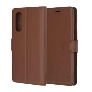 Techsuit - Leather Folio - OnePlus Nord CE4 Lite - Brown