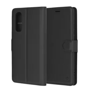 Techsuit - Leather Folio - OnePlus Nord CE4 Lite - Black