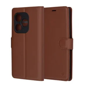 Techsuit - Leather Folio - Realme  GT 6 / GT 6T - Brown