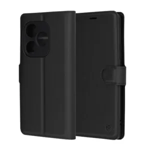 Techsuit - Leather Folio - Realme  GT 6 / GT 6T - Black