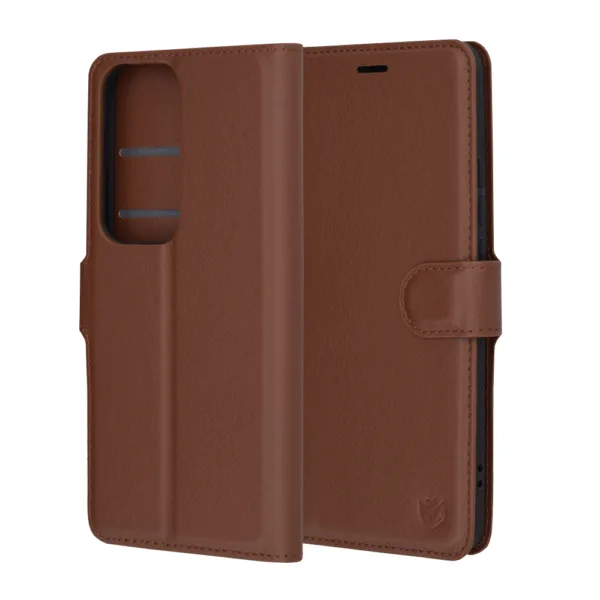 Techsuit - Leather Folio - Oppo Reno12 Pro - Brown