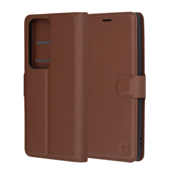 Techsuit - Leather Folio - Oppo Reno12 - Brown