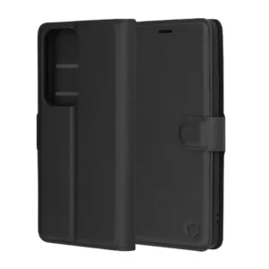 Techsuit - Leather Folio - Oppo Reno12 - Black