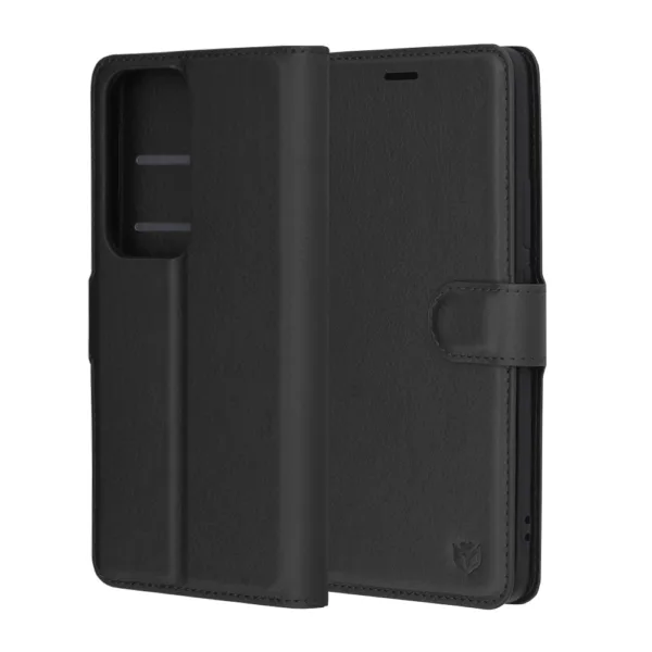 Techsuit - Leather Folio - Oppo Reno12 - Black