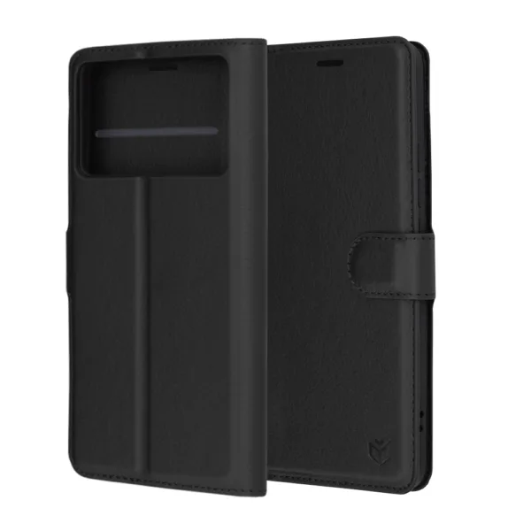 Techsuit - Leather Folio - Xiaomi Poco F6 Pro - Black