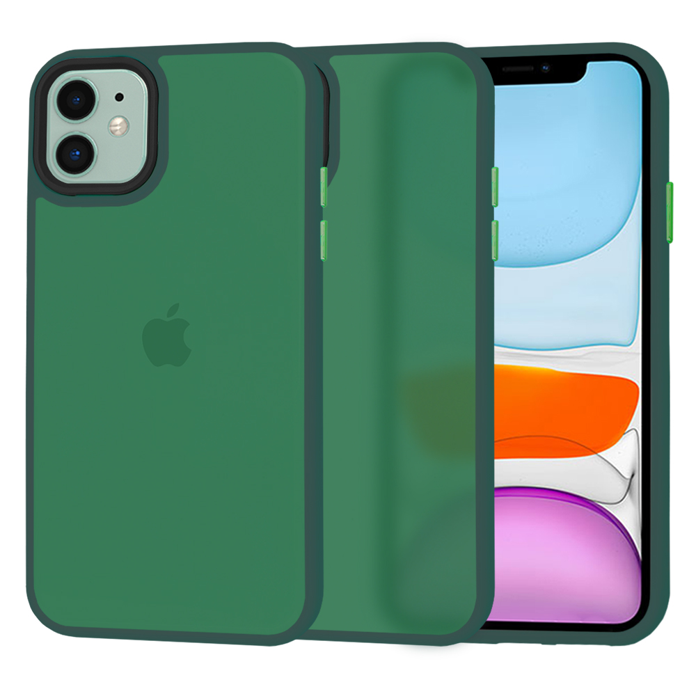 Techsuit - HaloFrost Series - iPhone 11 - Midnight Green