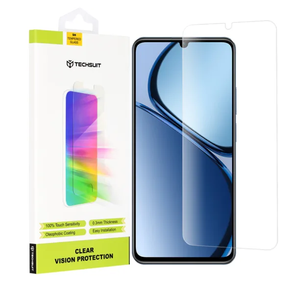 Techsuit - Clear Vision Glass - Realme C63 / C61 - Transparent