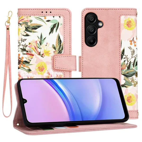 Techsuit - FlipCraft - Samsung Galaxy A15 4G / A15 5G - Sweetheart Pink