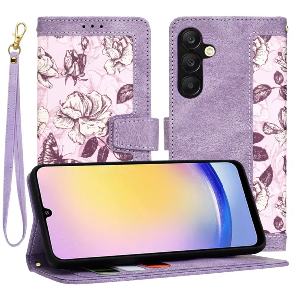 Techsuit - FlipCraft - Samsung Galaxy A25 5G - Mysterious Purple