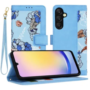 Techsuit - FlipCraft - Samsung Galaxy A25 5G - Vibrant Blue