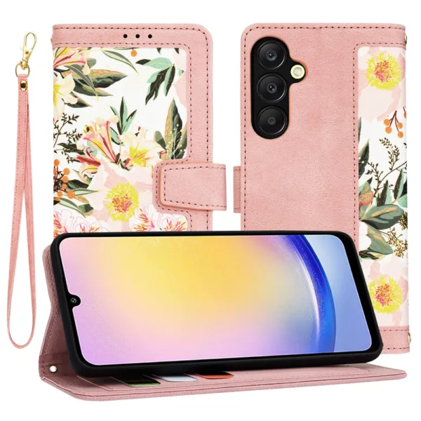 Techsuit - FlipCraft - Samsung Galaxy A25 5G - Sweetheart Pink