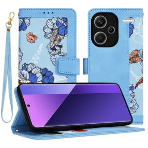 Techsuit - FlipCraft - Xiaomi Redmi Note 13 Pro+ 5G - Vibrant Blue