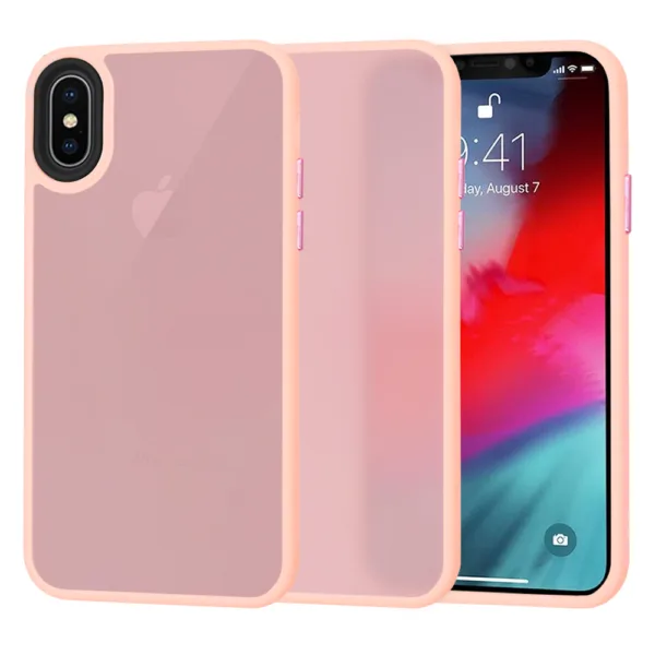 Techsuit - HaloFrost Series - iPhone X / iPhone XS - Pink