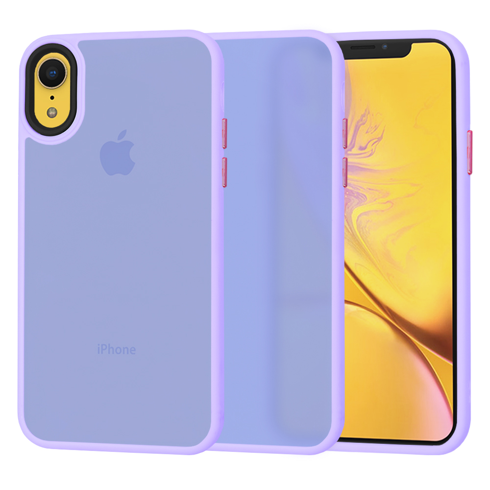 Techsuit - HaloFrost Series - iPhone XR - Light Purple