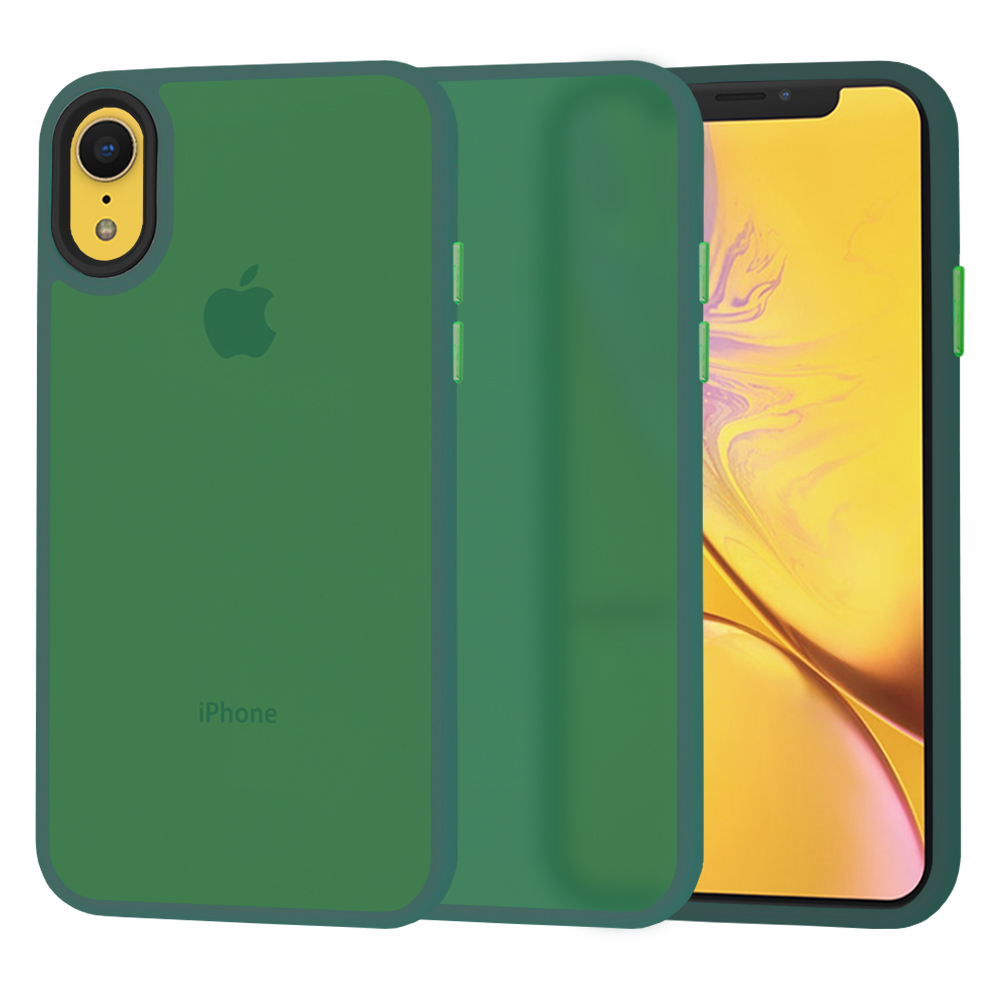 Techsuit - HaloFrost Series - iPhone XR - Midnight Green