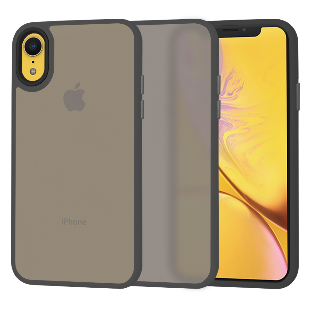 Techsuit - HaloFrost Series - iPhone XR - Black