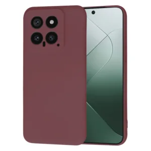 Techsuit - SoftFlex - Xiaomi 14 - Plum Red