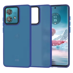 Techsuit - HaloFrost Series - Motorola Edge 40 Neo - Deep Blue