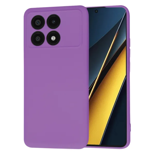 Techsuit - SoftFlex - Xiaomi Poco X6 Pro - Purple