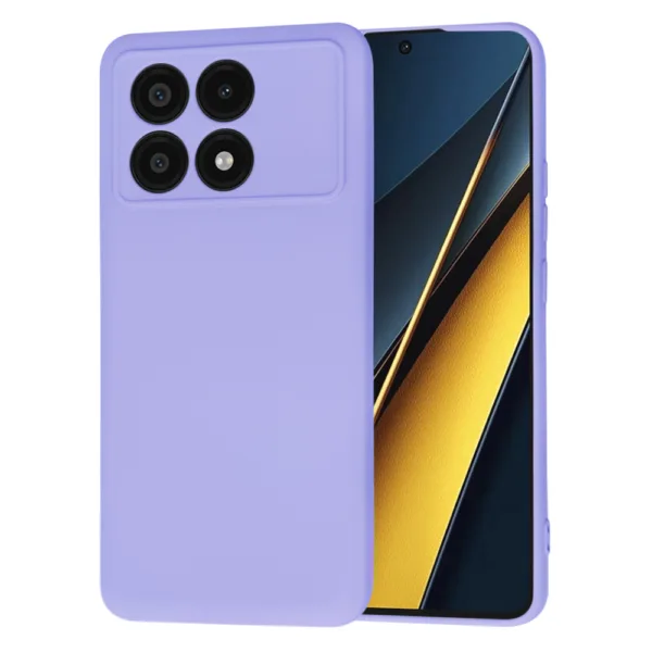 Techsuit - SoftFlex - Xiaomi Poco X6 Pro - Light Purple