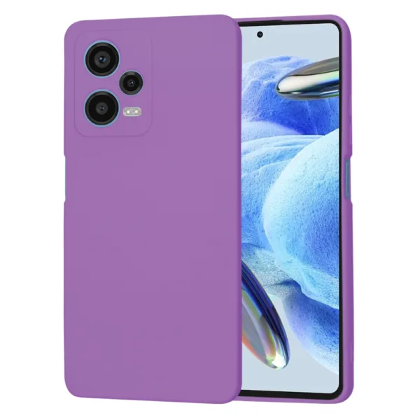 Techsuit - SoftFlex - Xiaomi Redmi Note 12 Pro 5G - Purple