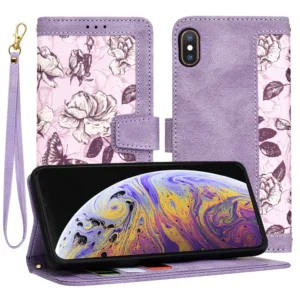 Techsuit - FlipCraft - iPhone XS Max - Mysterious Purple