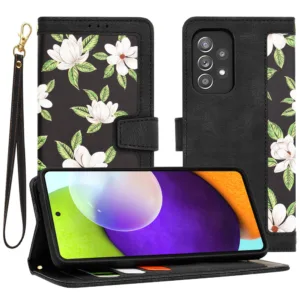 Techsuit - FlipCraft - Samsung Galaxy A52 4G / A52 5G / A52s 5G - Flowers of the Dawn