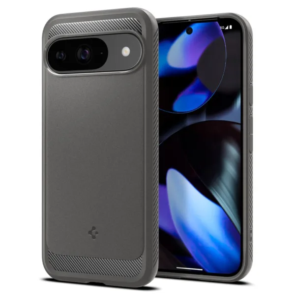 Spigen - Rugged Armor - Google Pixel 9 / 9 Pro - Marble Grey