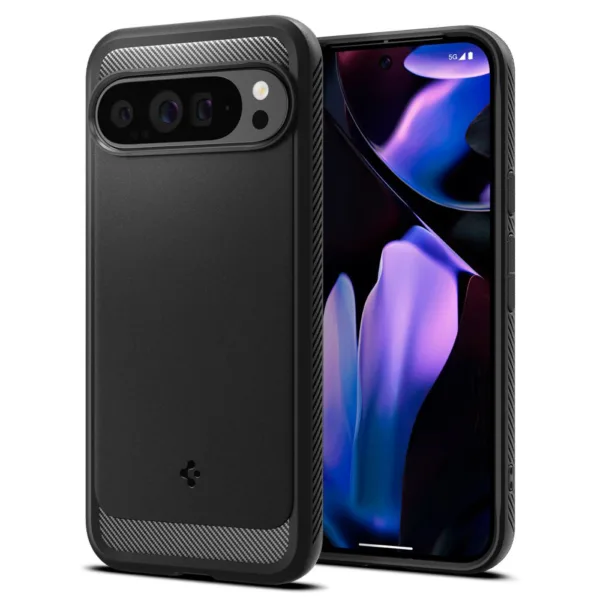 Spigen - Rugged Armor - Google Pixel 9 Pro XL - Black