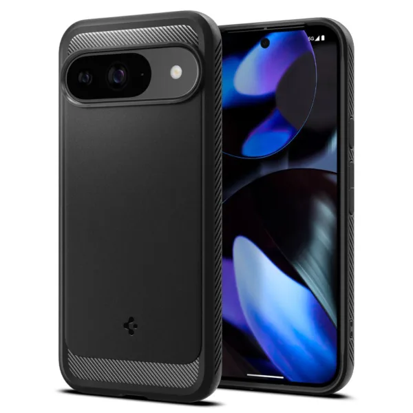 Spigen - Rugged Armor - Google Pixel 9 / 9 Pro - Black