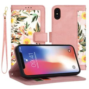 Techsuit - FlipCraft - iPhone X / iPhone XS - Sweetheart Pink